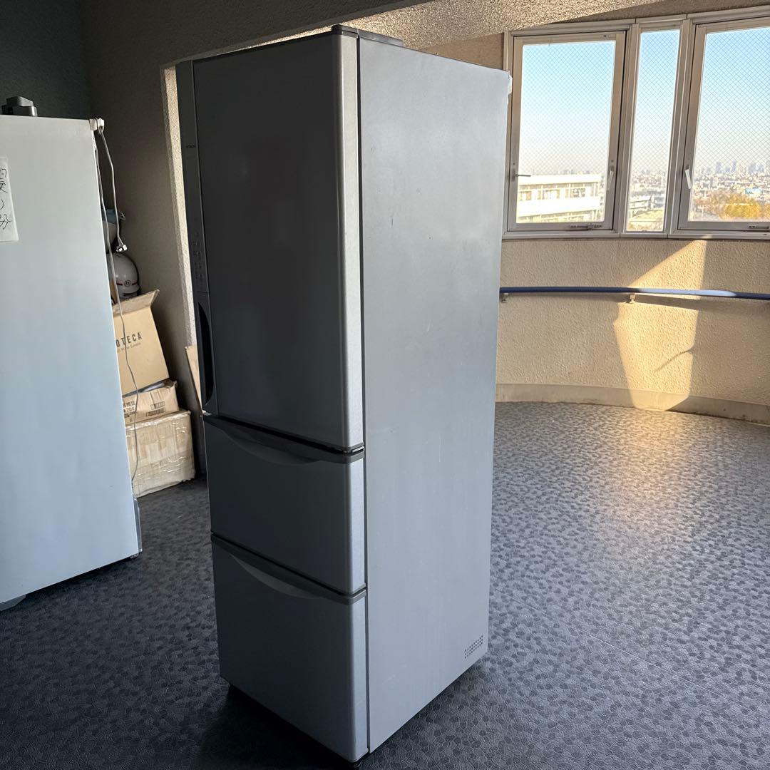 シルバー冷蔵庫 エコモード付き日立