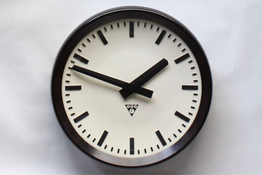 希少！early60’s！厚さ8.5cm パラゴトロン 壁時計 インダストリアル