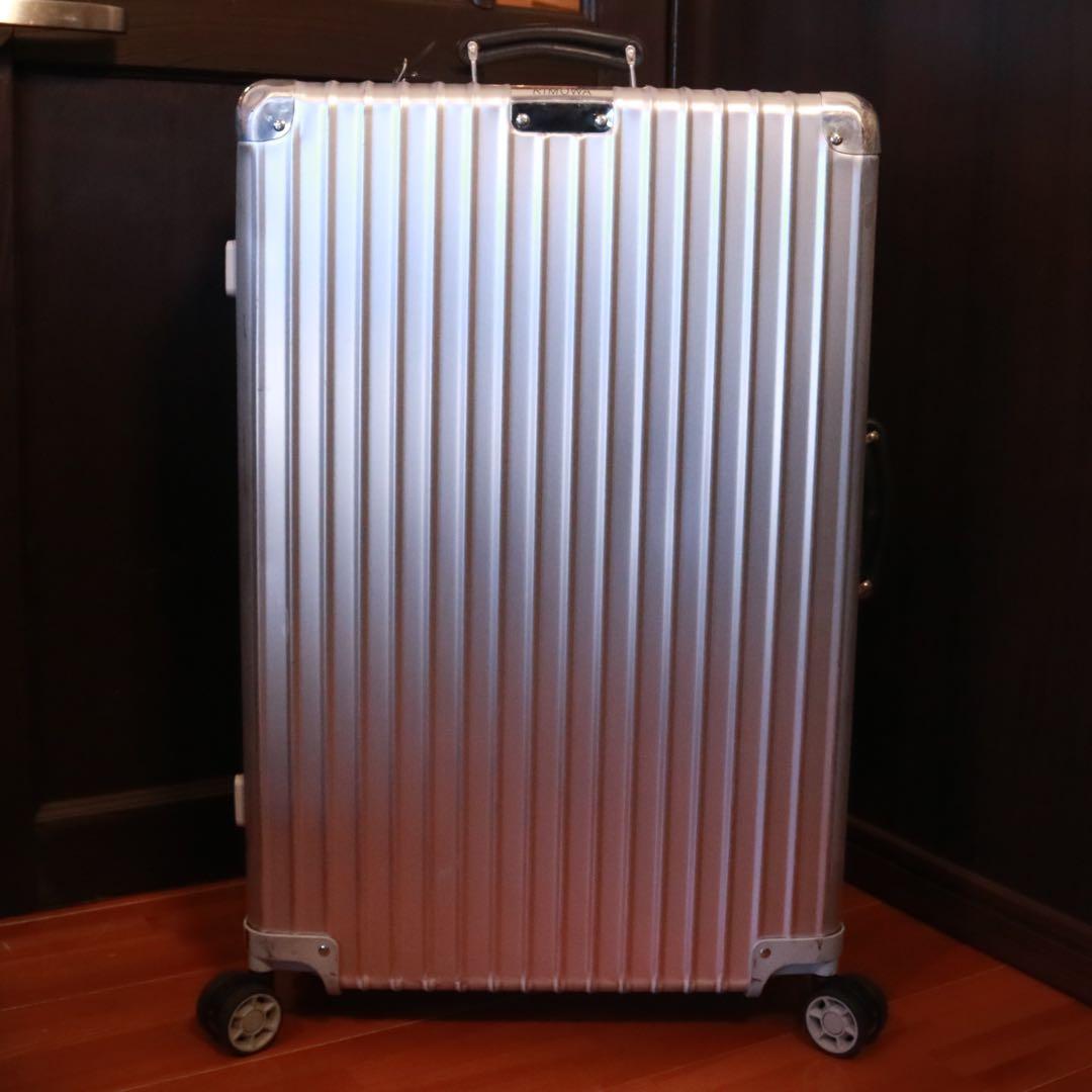 【美品】RIMOWA 現行 正規品 ドイツ製 61L クラシックチェックインM