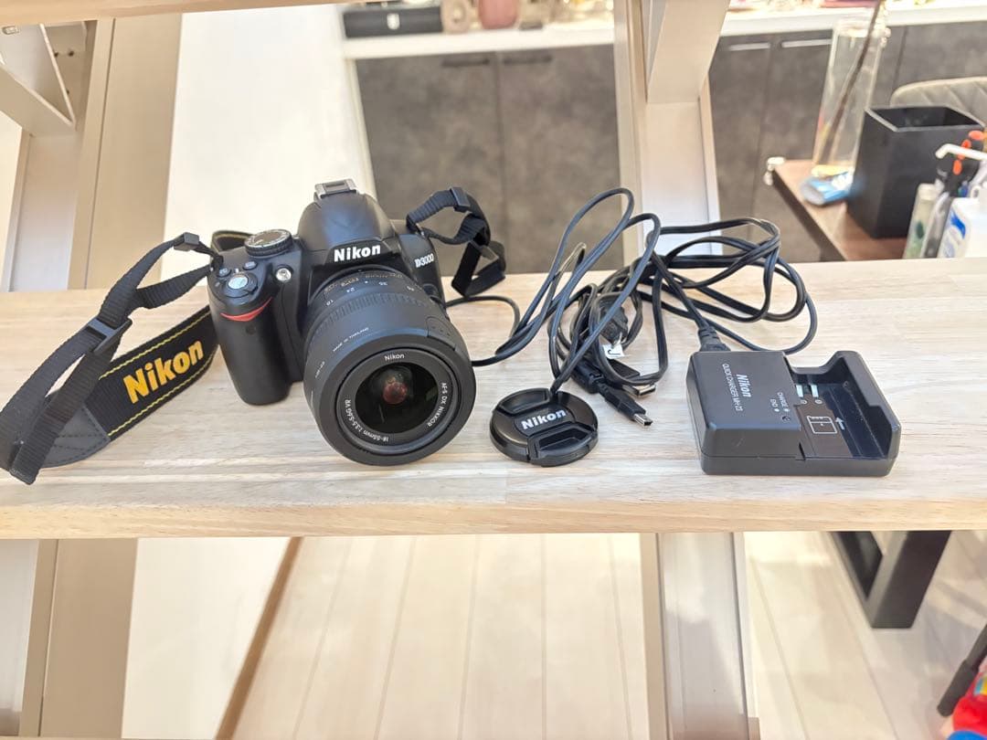 【Nikon】D3000 デジタル一眼レフカメラ フルセット + K&Fバッグ