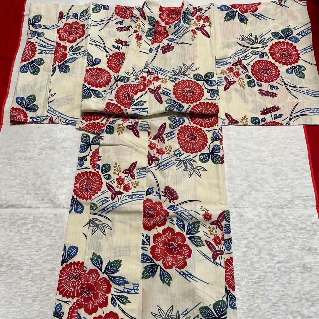 源氏物語？紅型柄　浴衣