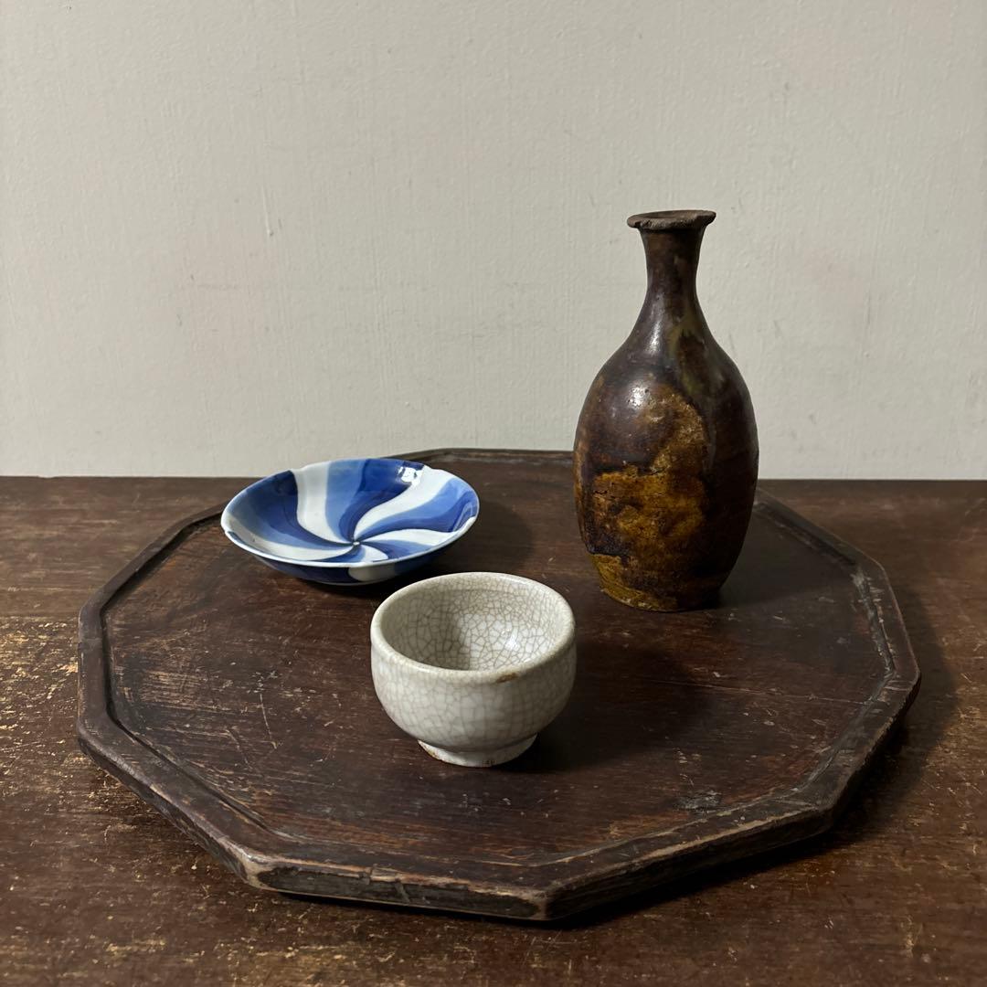 古瀬戸徳利　美濃　花器　古道具　古備前　古丹波花入　川瀬俊朗　向田邦子　李朝