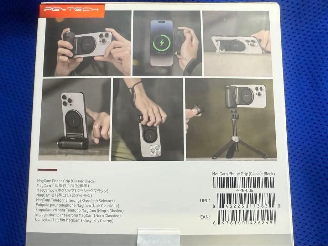 スマホアクセサリー PGYTECH MagCam Phone Grip