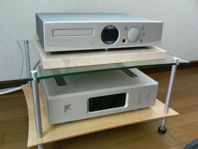 天然大理石オーディオボード●トラバーチン● 450×345×21　送料無料