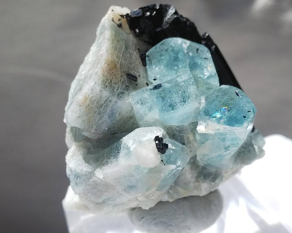 384 連晶 アクアマリン エロンゴ産