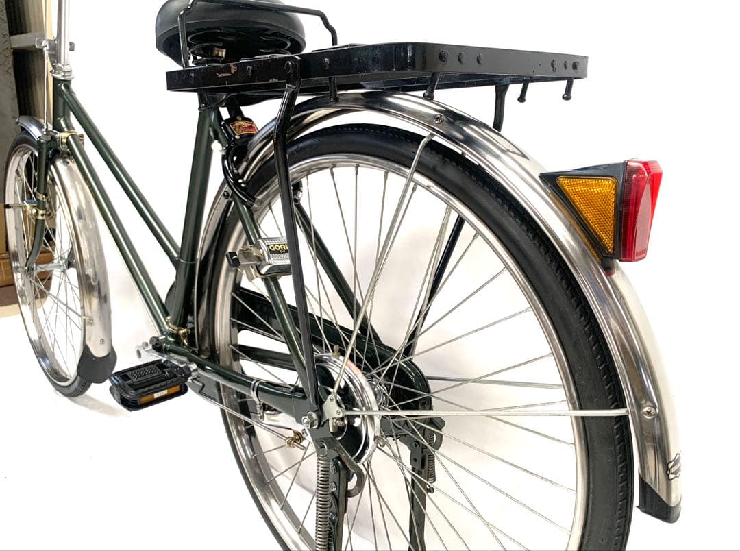 【即乘】送料無料Hattori 昭和レトロ 自転車 実用車 クラシックスタイル