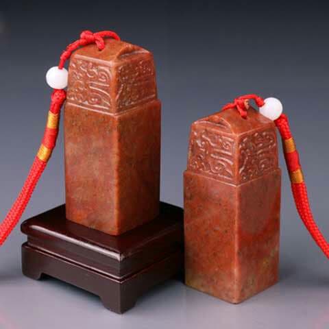 希少鶏血石（しょうかけいけつせき）稀少貴重の高い天然印石