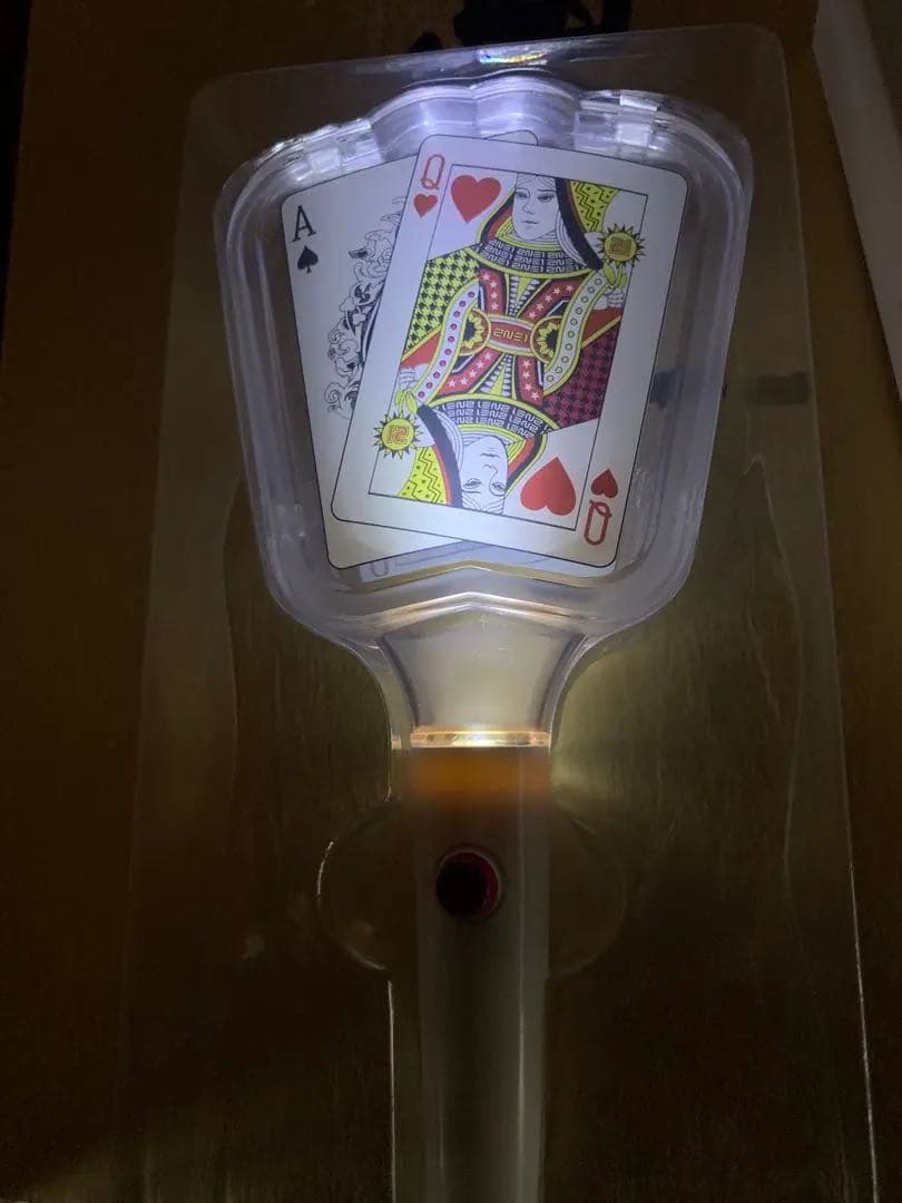 2NE1 ペンライト トランプデザイン　韓国版　公式