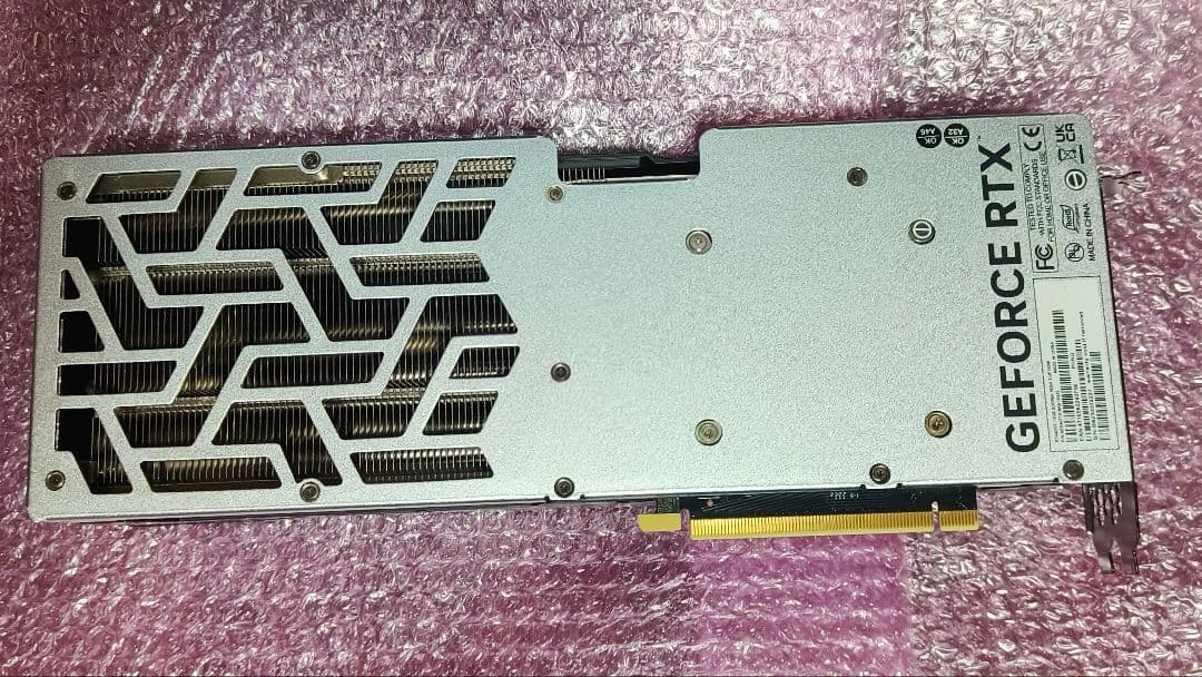 ジャンク PALIT RTX 4070Ti 12G