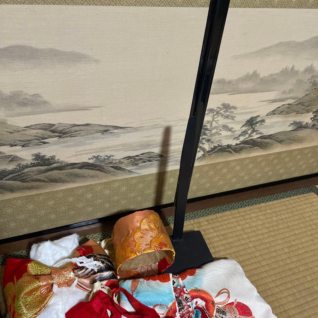 アンティーク・日本人形 市松人形 伝統的和装(着物を脱がせて作者確認済)