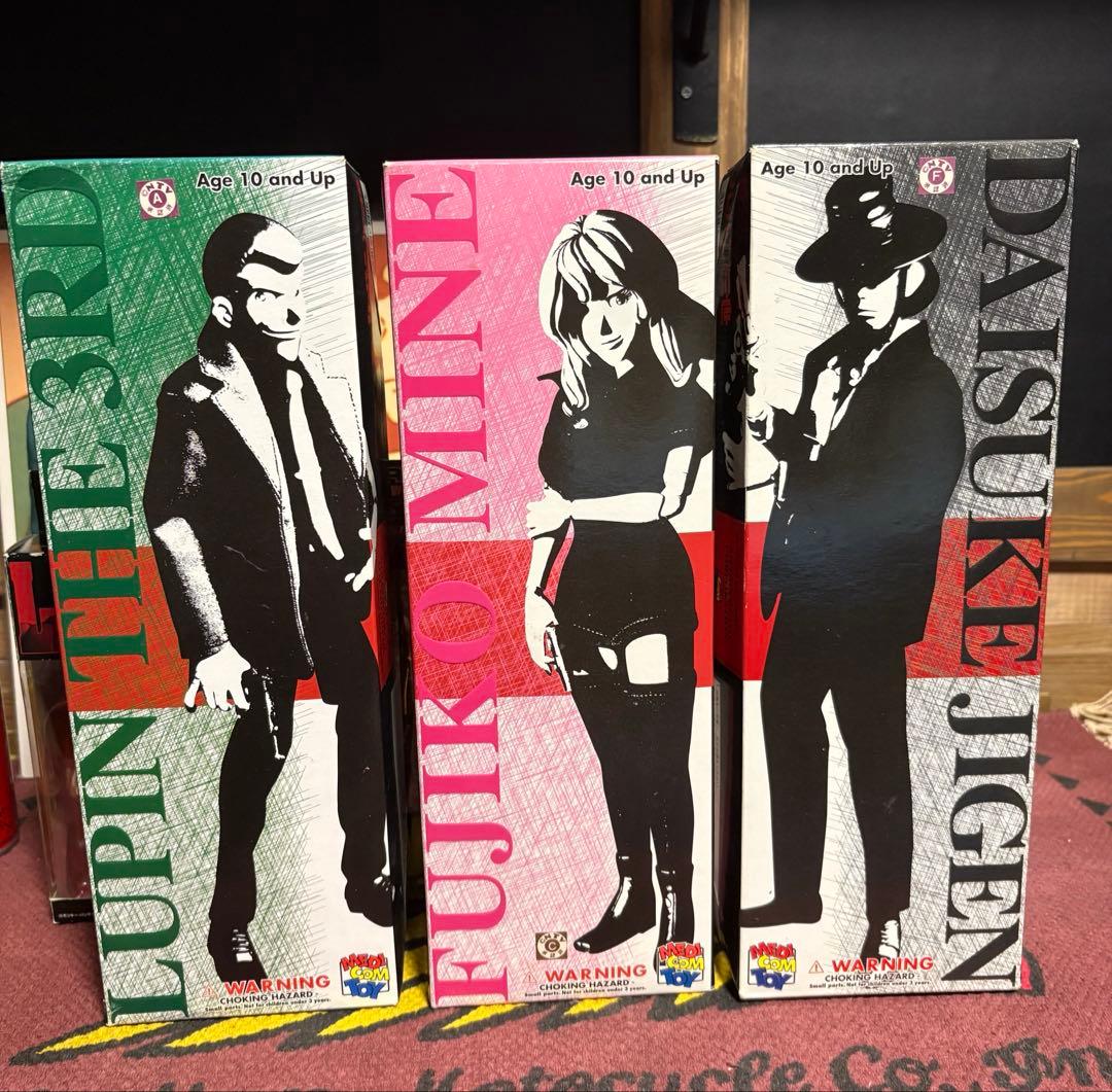 ★ルパン3世★次元大介★峰不二子★フィギュア・5★LPレコード・3★ワンダ・3★