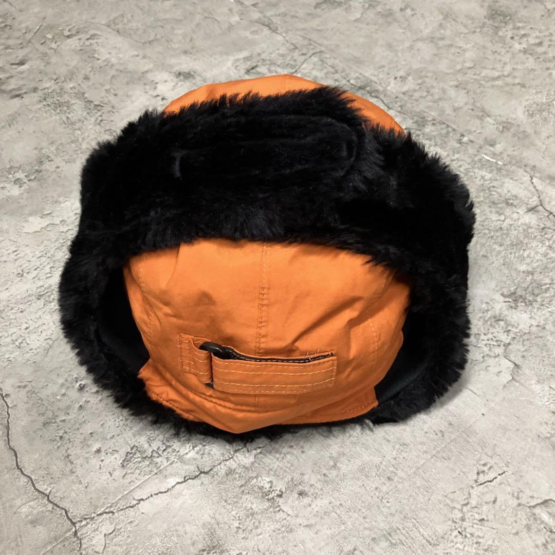 ノースフェイス/キャップ/パイロットキャップ/ファー付き/耳当て付き帽子/防寒