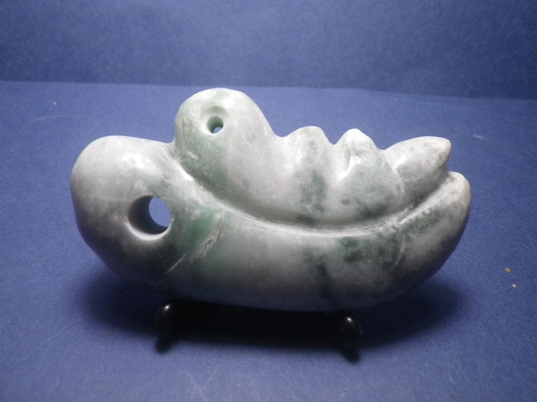 勾玉 翡翠　古代 　２５０６２９－４