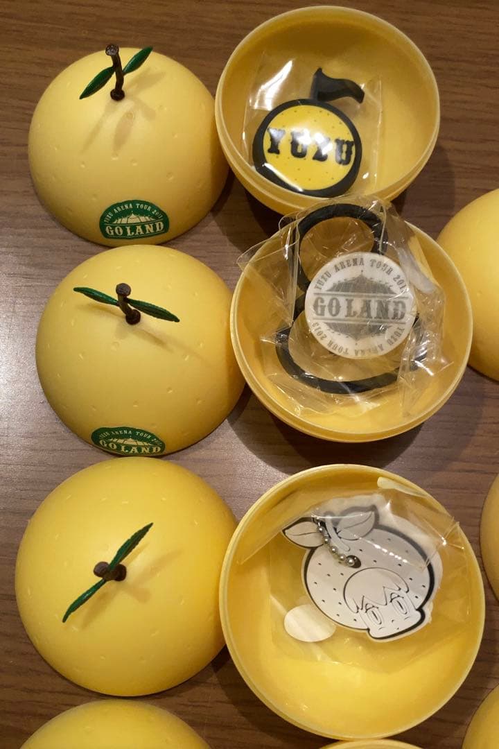 ゆず カプセル ガチャ