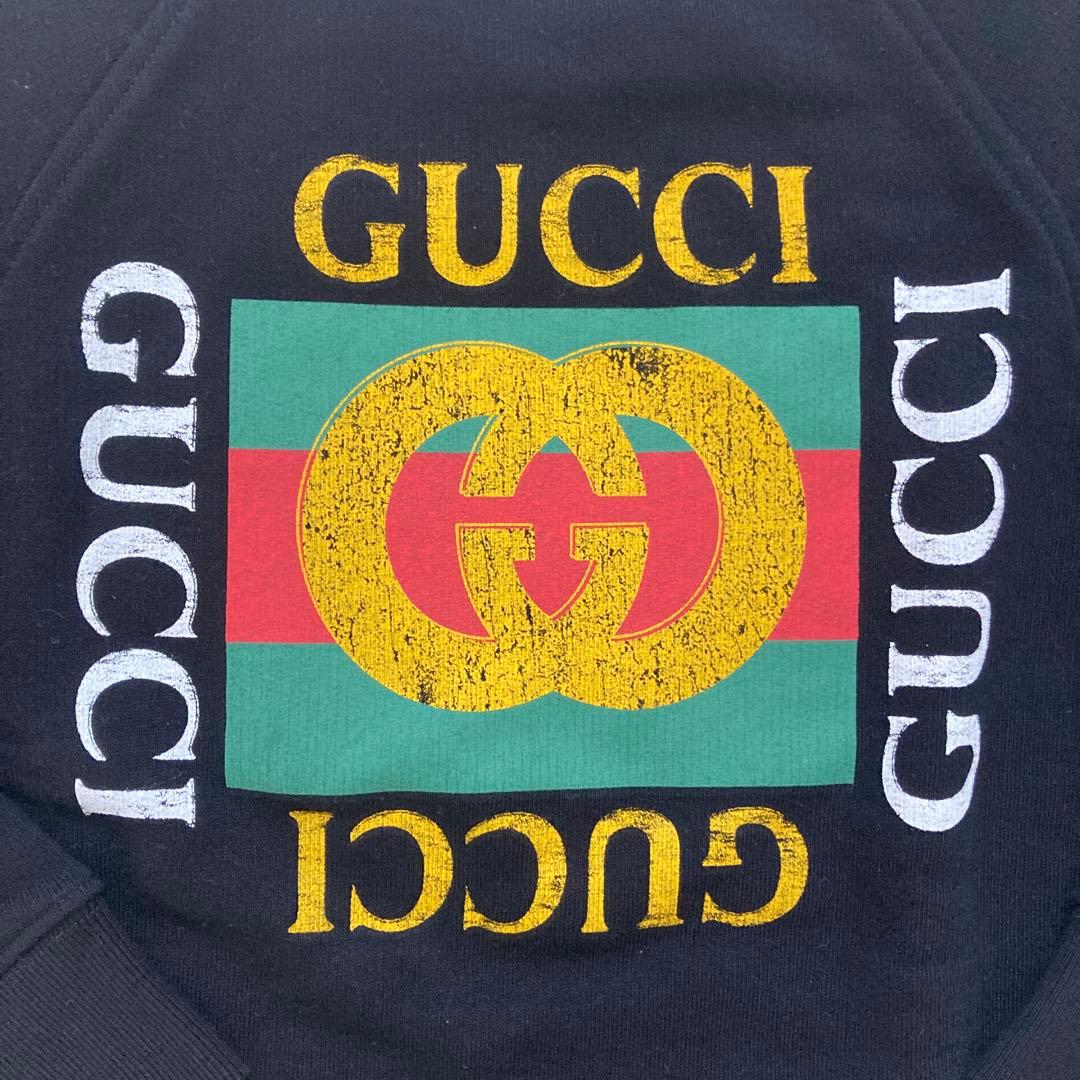 ★GUCCI★ キッズ　ロゴスウェット　5