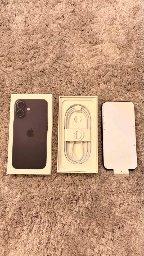 【バッテリー100%】美品iPhone16 128GB おまけあり