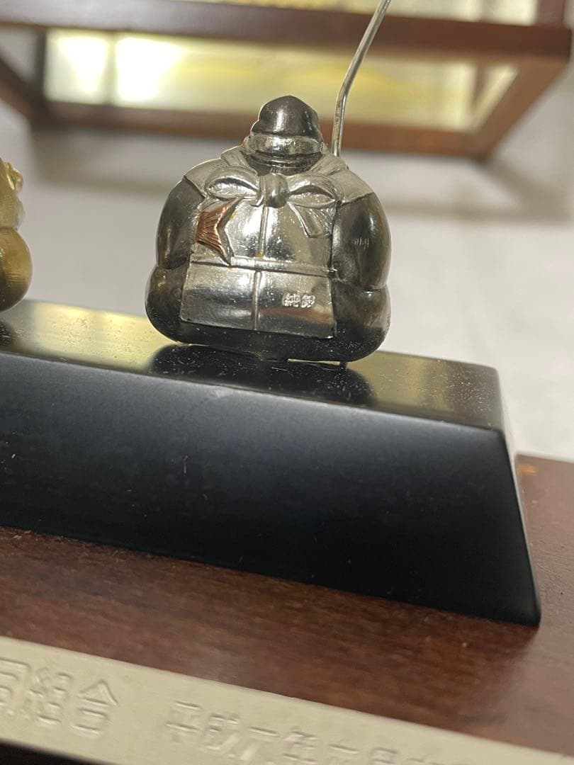 純銀　武比古　恵比寿大黒様