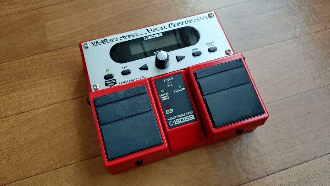 【動作未確認】BOSS VE-20 ボーカルプロセッサー
