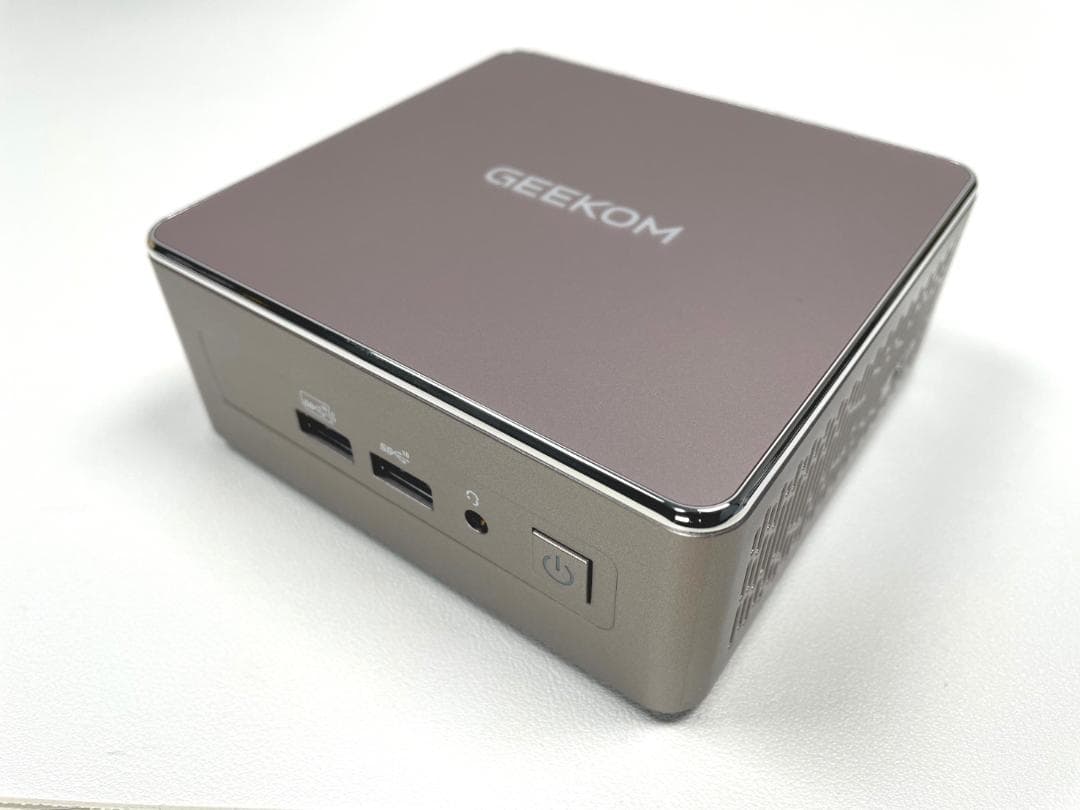 使用短め GEEKOM A5 ミニPC ／ Ryzen 5 7430U