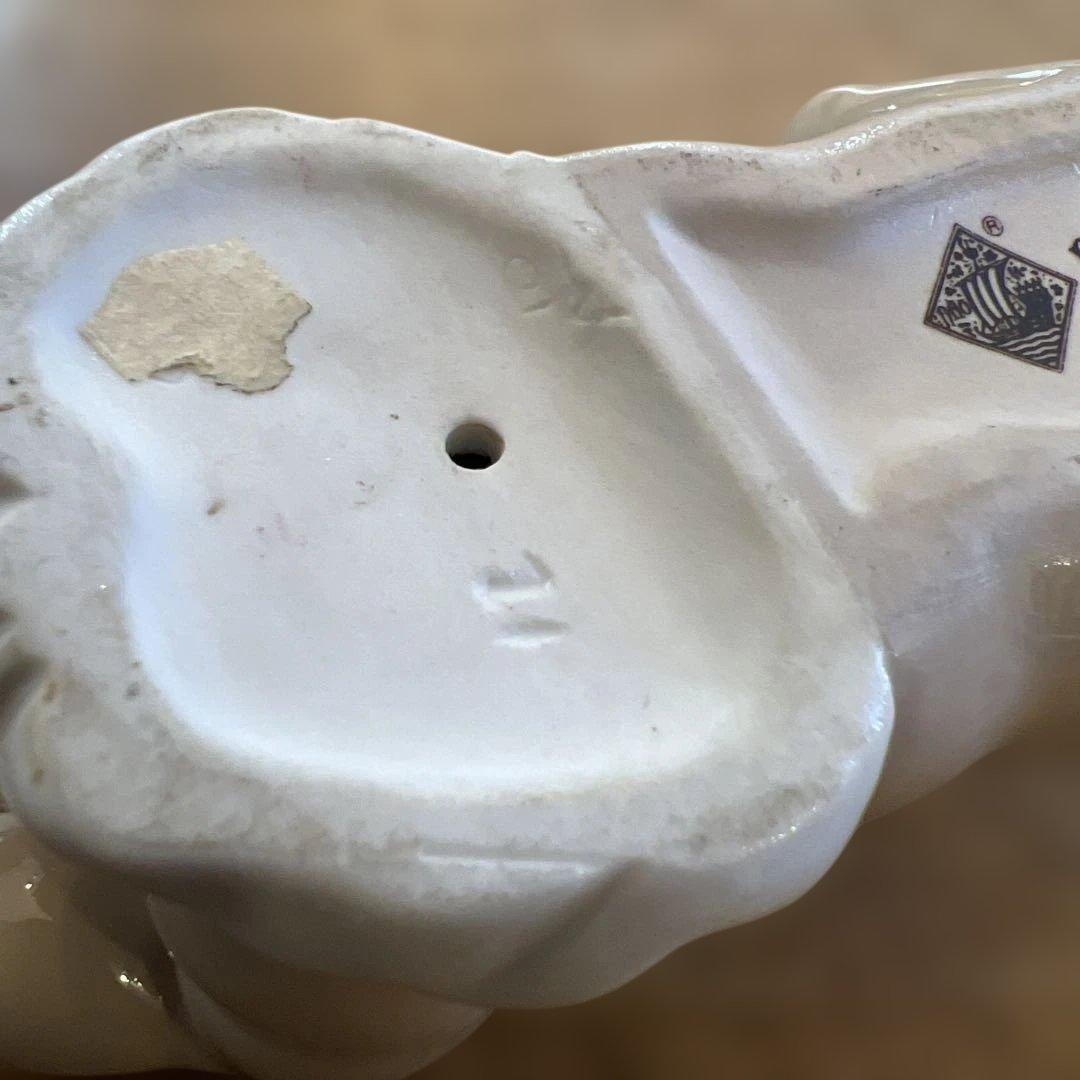 ヨーロッパビンテージゼファースペイン社陶器赤ちゃん人形 おしゃぶり付き