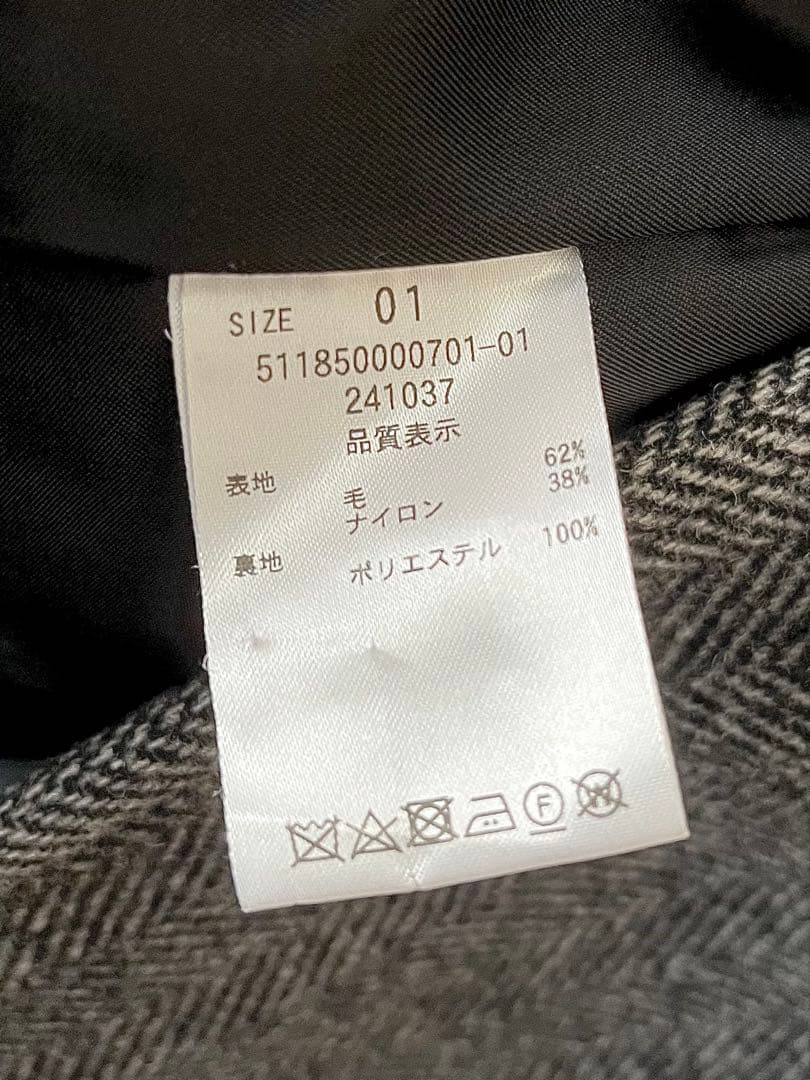 ジャケット・アウター ELENDEEK HELLINGBONE &CHECK CHESTER