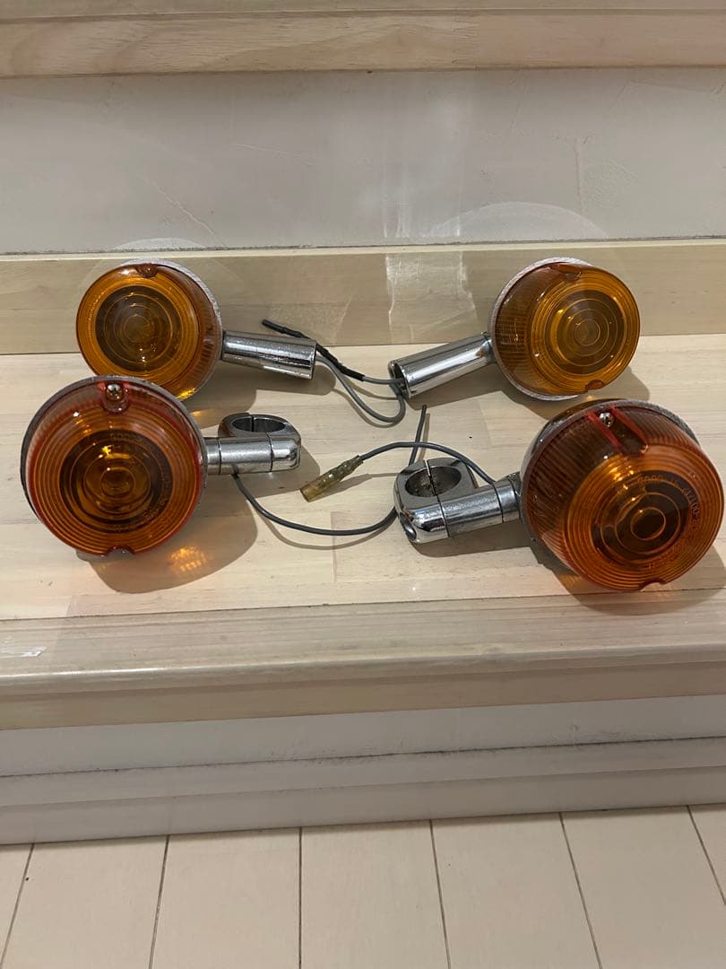 ショベルヘッド純正ヤンキーウインカー中古品　エボ　ショベル　パン　ナックル