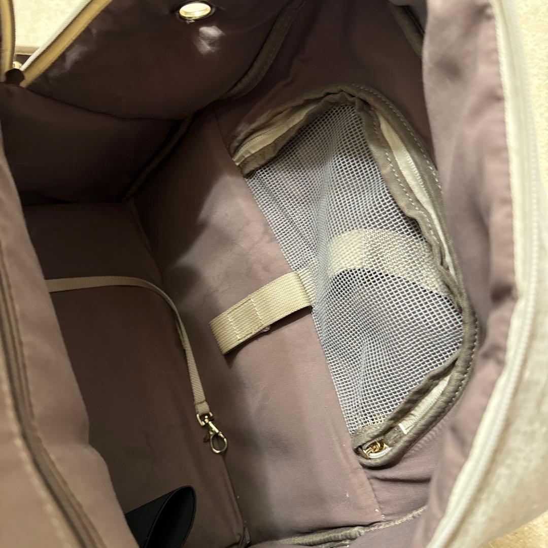 moncheri モンシェリ パイピングリュックキャリー