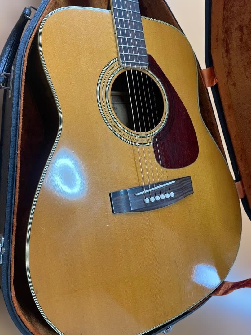 YAMAHA.FG-450グリーンラベル 。ハードケース付き。むちゃ鳴ります