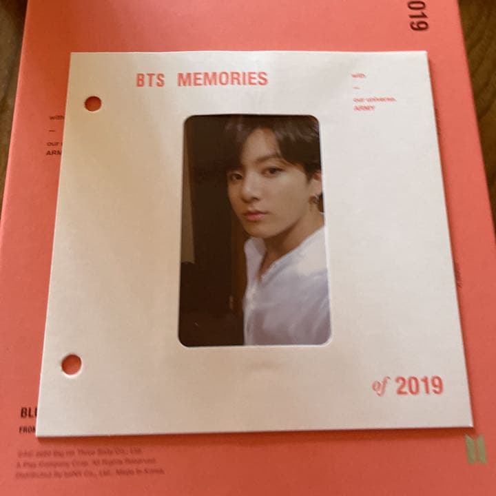 BTS メモリーズ2019グクトレカ