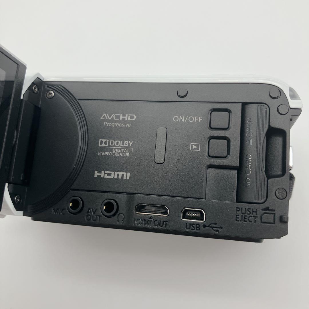 【極美品】Canon iVIS HF R700 HDビデオカメラ ホワイト