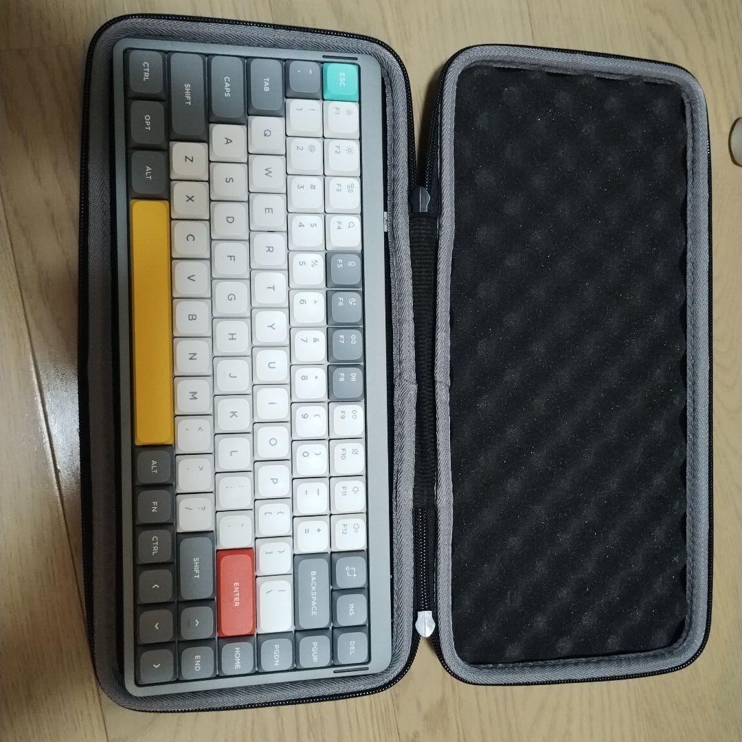 【美品】NuPhy Air75 V2 キーボードUS配列　バッグ付き