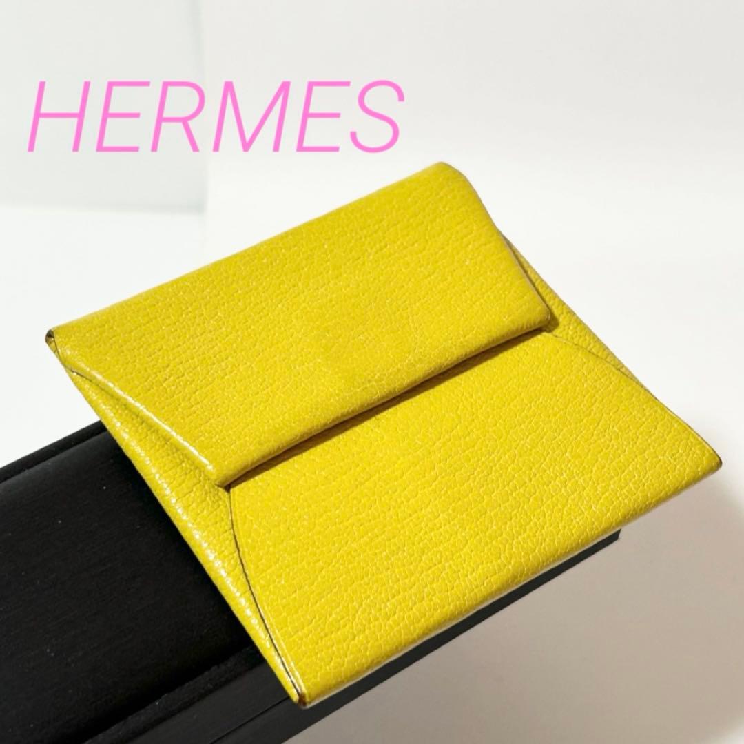 HERMÈSバスティア Bastia マイソールゴートスキン ケース