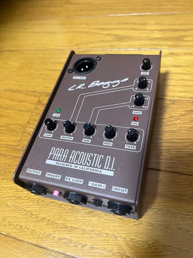 配信機器・PA機器・レコーディング機器 L.R. Baggs PARA ACOUSTIC D.I.