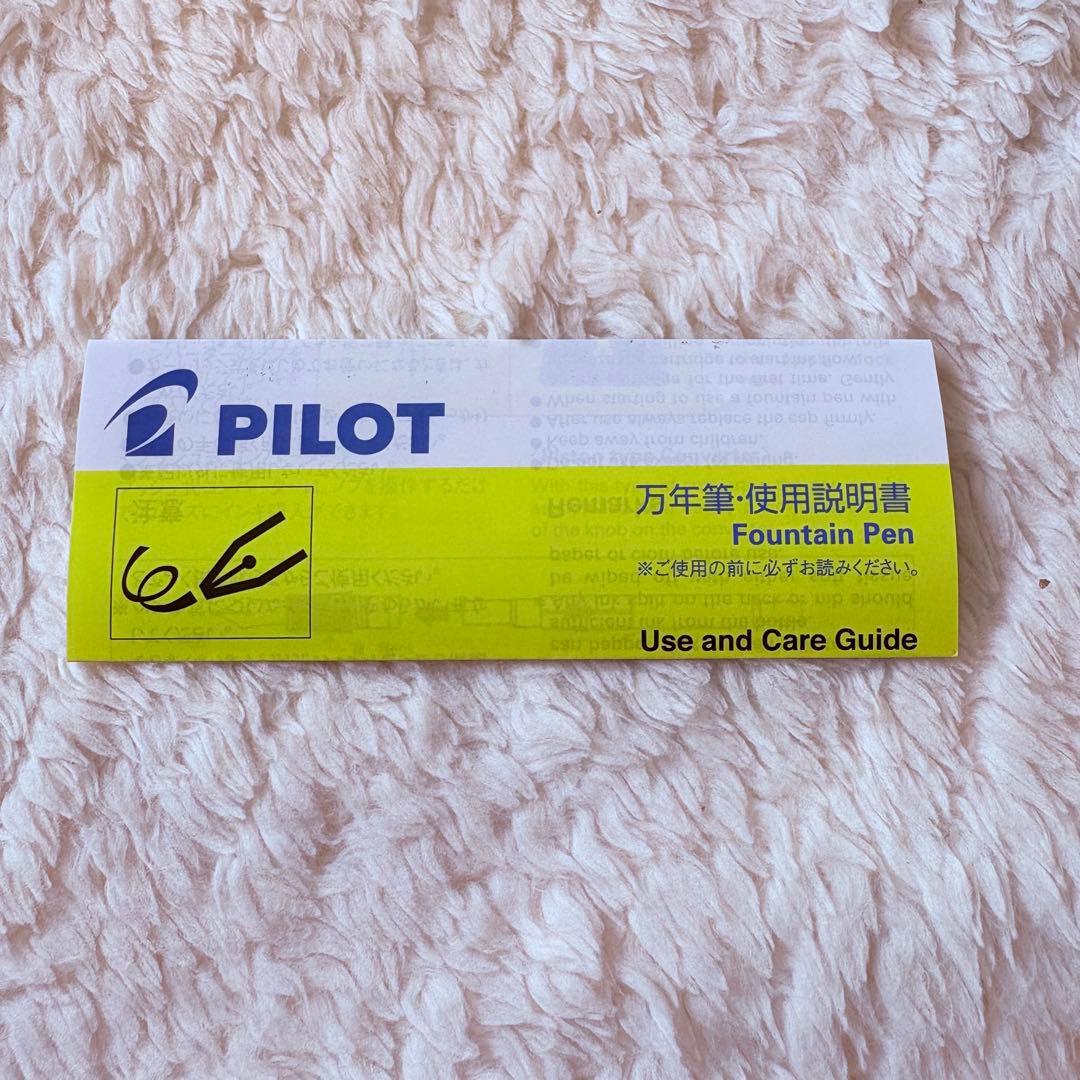【未使用】PILOT 万年筆 14K-585 カスタム74 中字 M インク付き