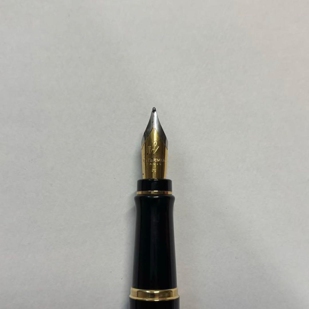 WATERMAN 万年筆 エキスパート エッセンシャル ブラックGT M