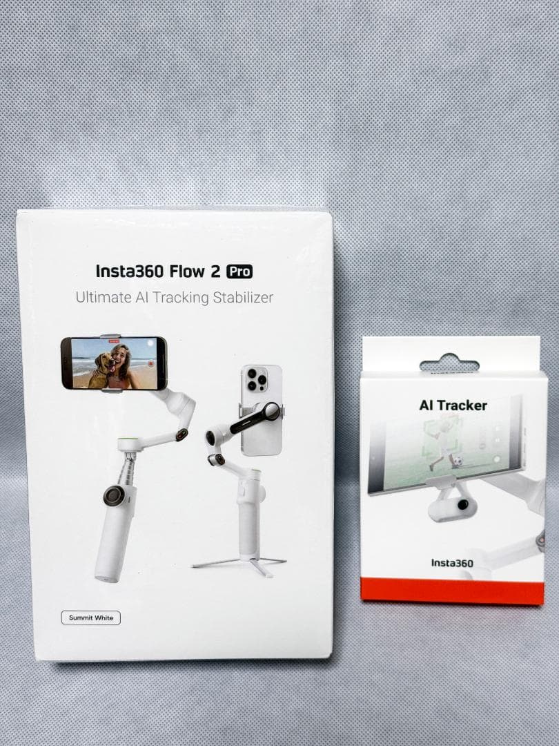 【新品】Insta360 Flow 2 Pro AIトラッカーキット ホワイト