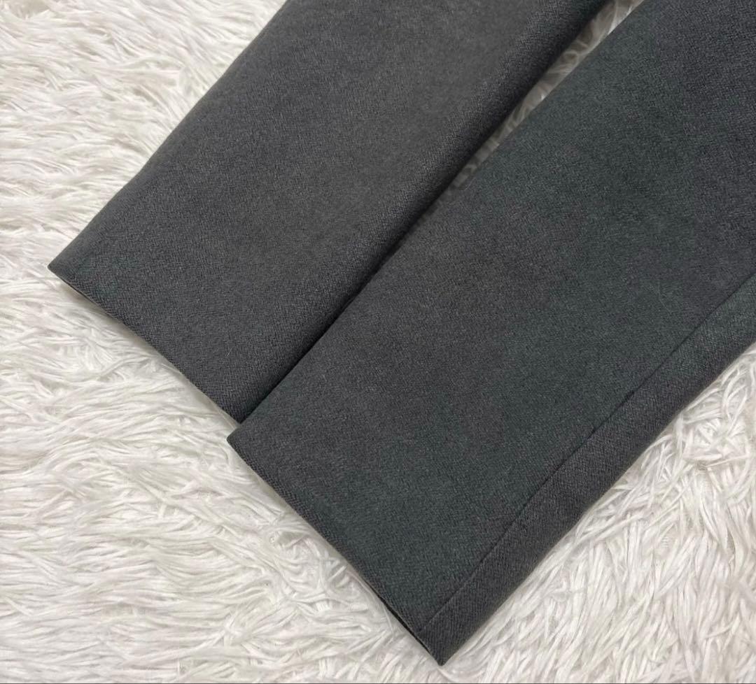 ジルサンダー ダブルブレスト ロングコート グレー　イタリヤ製 レディース 36