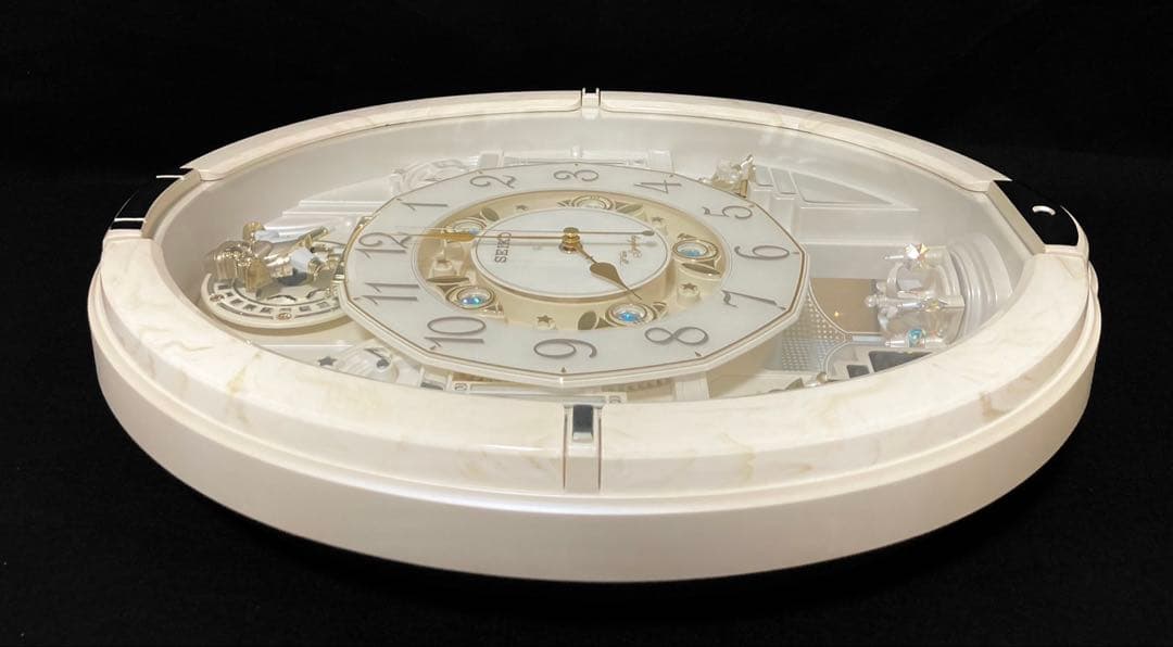 【完動品 希少】SEIKO RE576A ウェーブシンフォニー からくり時計