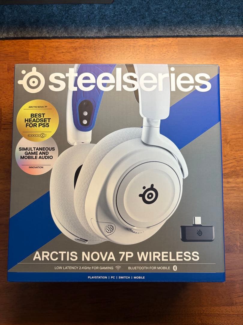 ヘッドホン steelseries arctis nova 7p wireless
