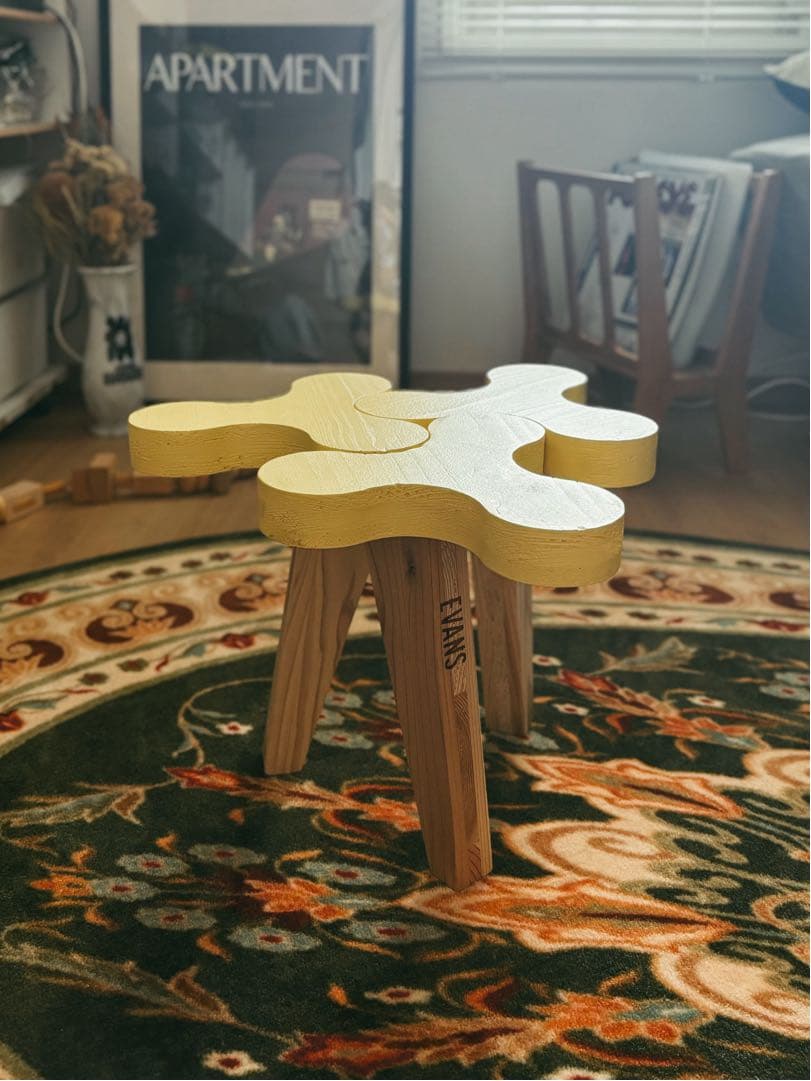 スツール EVANS MIYOSHI RUG CLOVER STOOL
