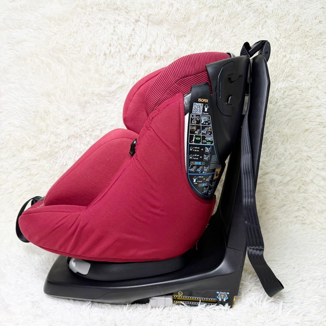 美品 MAXI-COSI マキシコシ AxissFix Plus ノマドレッド