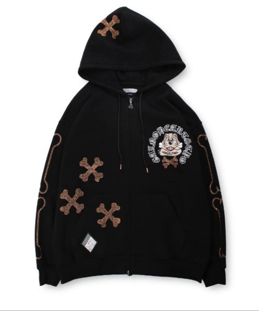 GALFL ガルフィー 骨骨パーカー サイズ XL(大型犬)