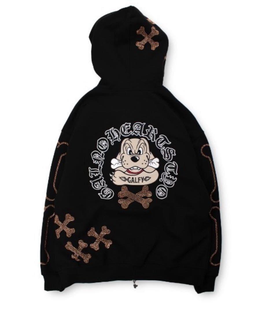 GALFL ガルフィー 骨骨パーカー サイズ XL(大型犬)