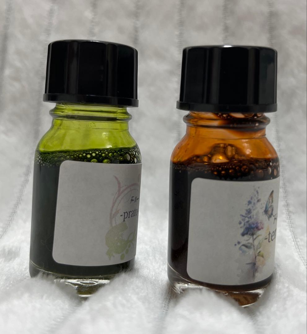 色華硝子　ガラスペンとインクセット　細字　中古