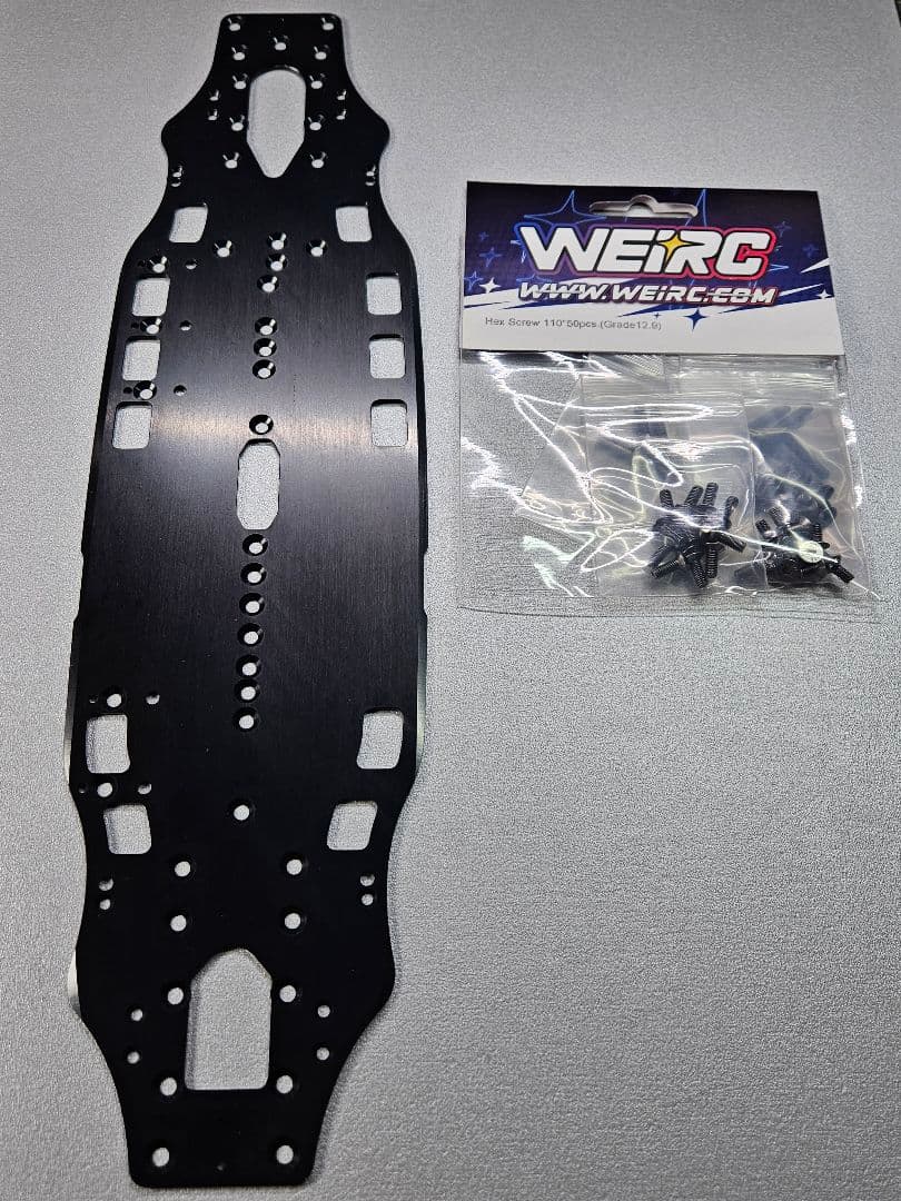 てら TC10/4用 1.5mmアルミシャーシ+専用ビス