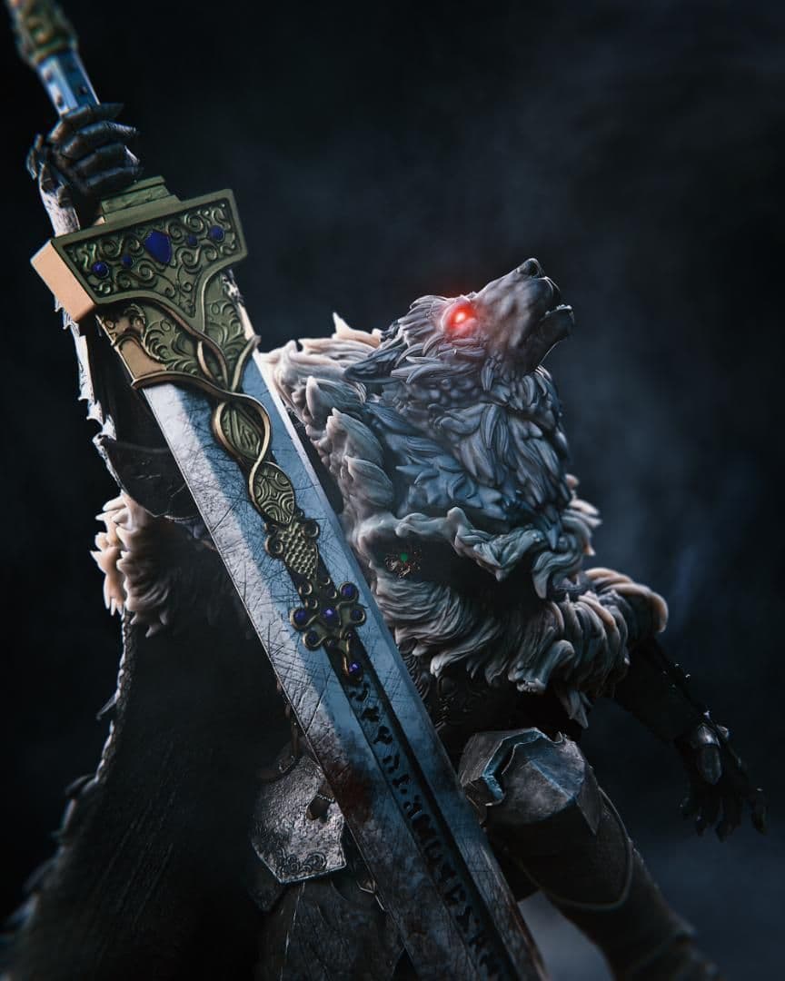エルデンリング 半狼のブライヴ 1/6スケール ガレージキット レジンキット
