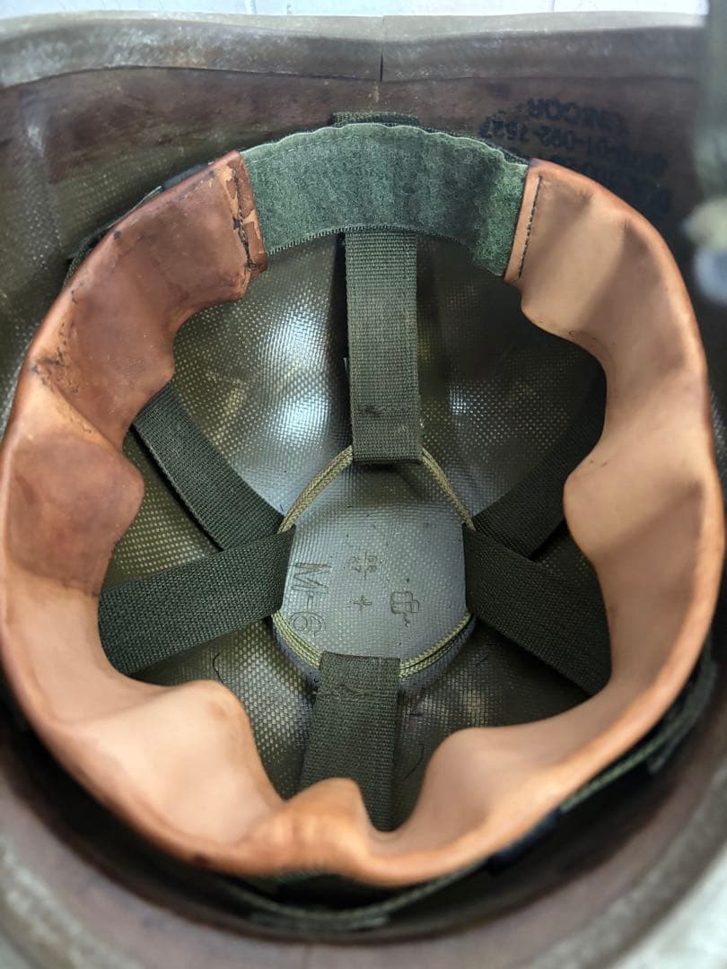 米軍　実物 PASGTフリッツヘルメット　ウッドランド　MEDIUM 送料無料