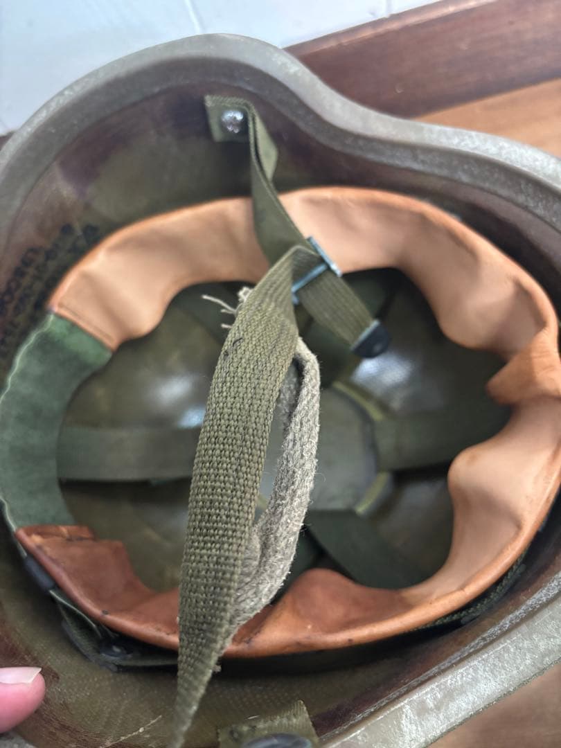 米軍　実物 PASGTフリッツヘルメット　ウッドランド　MEDIUM 送料無料