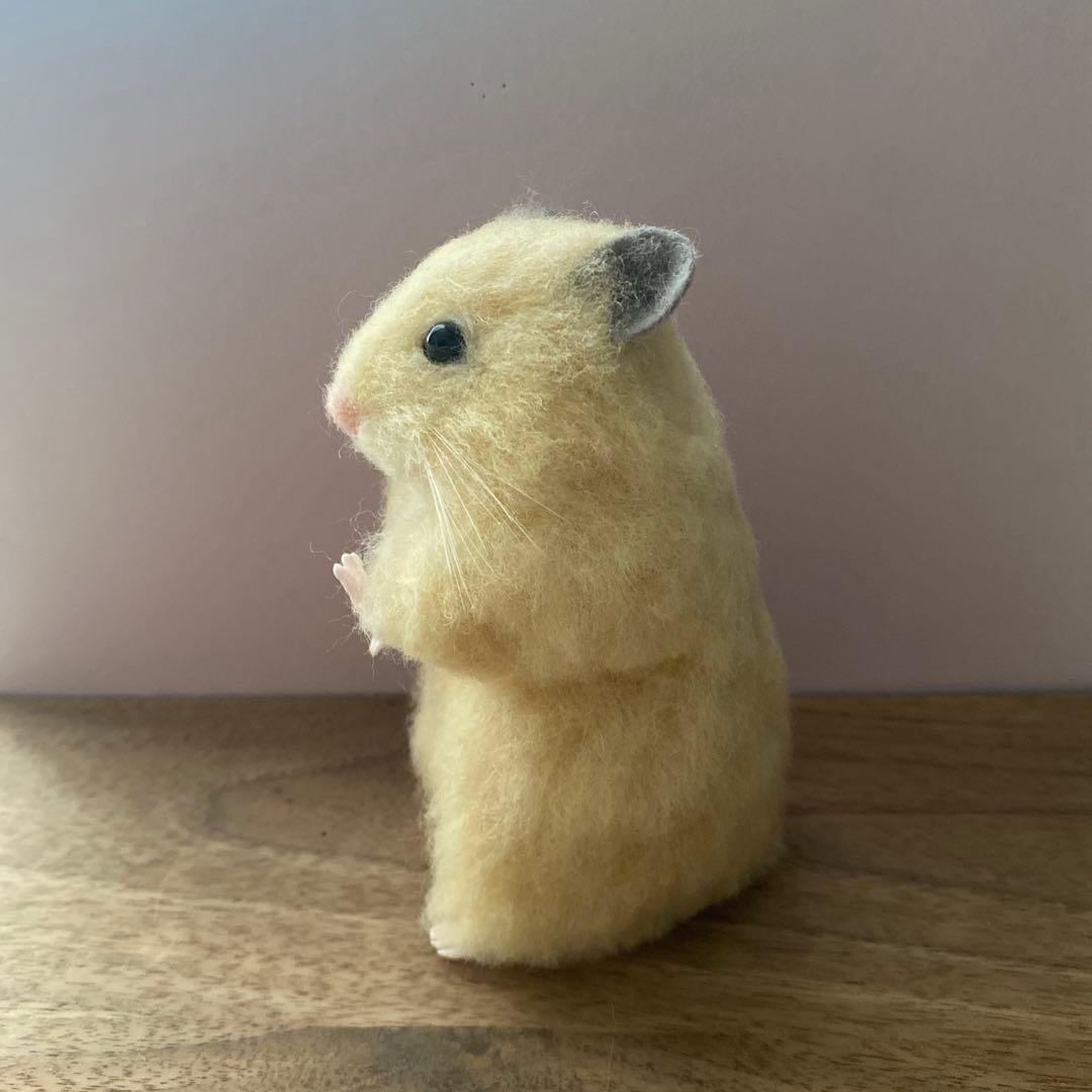 【羊毛フェルト】ハムスター★オーダー（S ）
