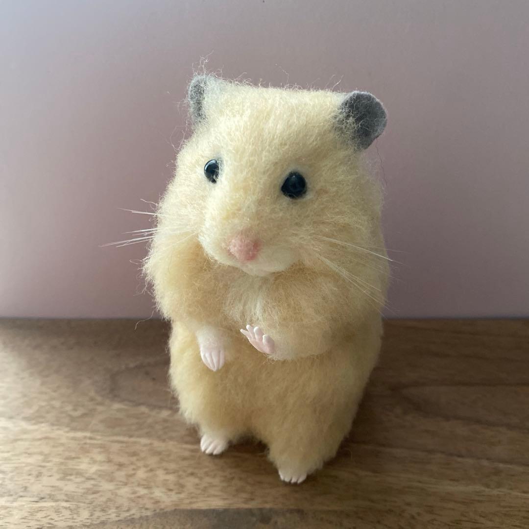 【羊毛フェルト】ハムスター★オーダー（S ）